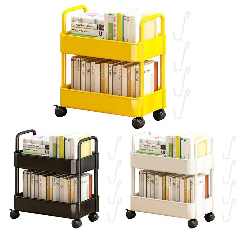 Mobile Library Trolley with Wheels - Rollit