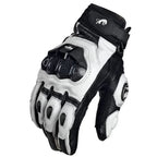 Motorcycle Gloves RidePro Carbon | Wind & Waterproof | Touchscreen Compatible | Genuine Leather Protectors | For Summer 