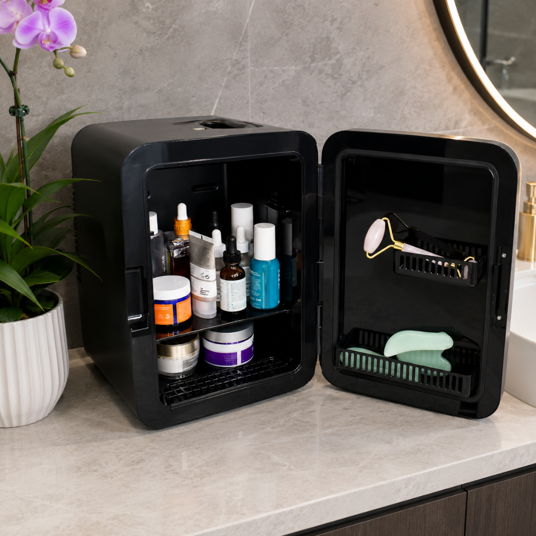 10-Litre Compact Mini Skincare Refrigerator — Portable Cooling Unit