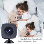 1080P HD Wireless Security Camera with Night Vision and Magnetic Bracket, 71 g Compact