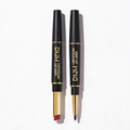 2-in-1 Dual Lipstick & Liner | Matte Texture & Long-Lasting Finish | Highly Pigmented & Waterproof | 12 Colour Variants 