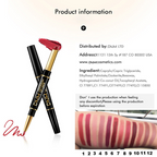 2-in-1 Dual Lipstick & Liner | Matte Texture & Long-Lasting Finish | Highly Pigmented & Waterproof | 12 Colour Variants 