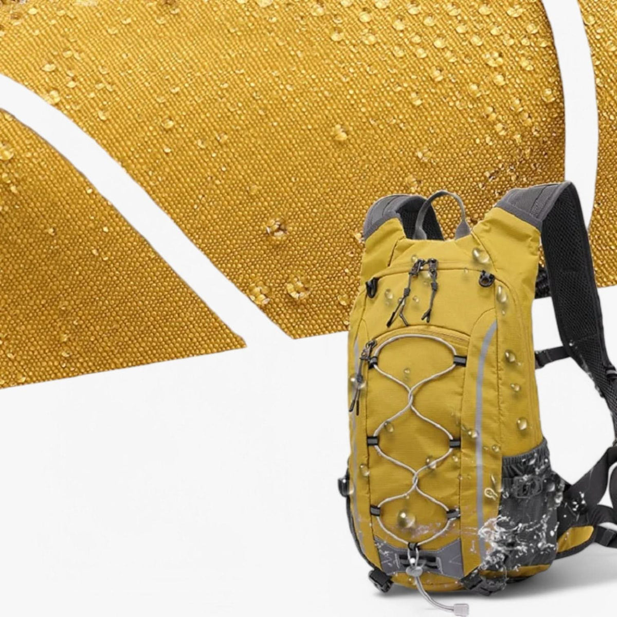 20-Litre Water-Resistant Backpack — 635 g Lightweight Pack
