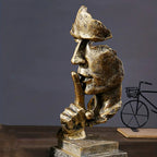 Abstract Contemplative Sculpture for Tranquil Reflection