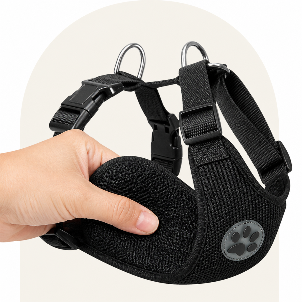 Adjustable Breathable Mesh Dog Car Safety Harness