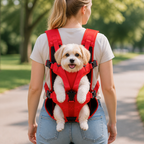 Adjustable Straps & Breathable Mesh Front Carrier Backpack