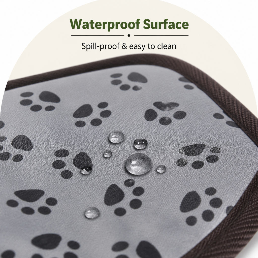 Adjustable Temperature & Waterproof Heated Pet Mat (Overheat Protection)