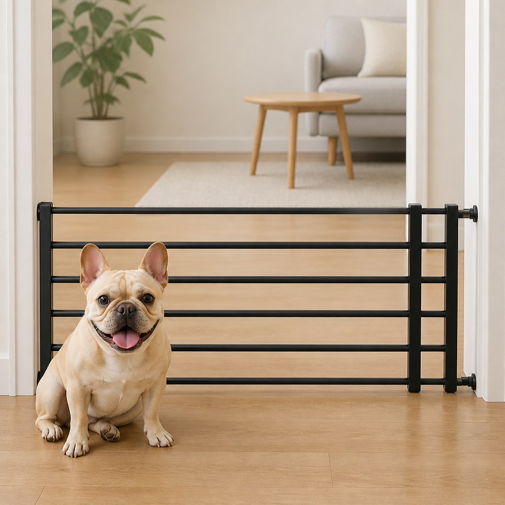 Adjustable Width & Tool-Free Indoor Pet Gate