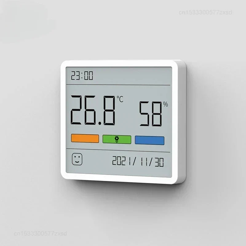 All-in-One Indoor Humidity Metre, Clock & Digital Thermometer - Digital Display