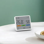 All-in-One Indoor Humidity Metre, Clock & Digital Thermometer - Digital Display