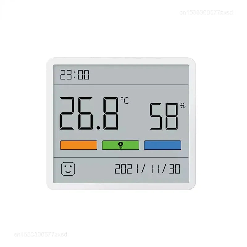 All-in-One Indoor Humidity Metre, Clock & Digital Thermometer - Digital Display