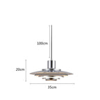 Aluminium Pendant Light for Dining Rooms and Kitchens, NovaLume LED