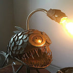 Anglerfish Table Lamp, Deep Sea Design, E27 Bulb Included