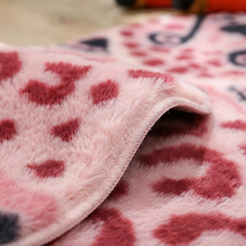 Animal Print Accent Rug for Cosy Home Decor