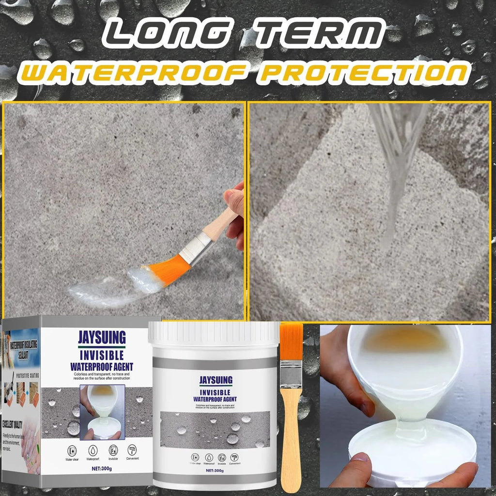 Anti-Leak Sealant | Invisible & Waterproof | For Cracks, Roofs and Walls