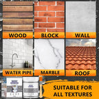 Anti-Leak Sealant | Invisible & Waterproof | For Cracks, Roofs and Walls