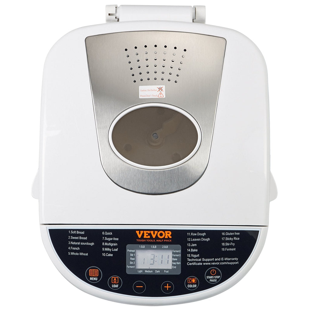 Automatic Bread Maker Machine with Digital Control Panel