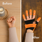 Automatic Hand Trainer Gloves for Rehabilitation and Finger Strength | Adjustable Rehab System for Home