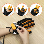 Automatic Hand Trainer Gloves for Rehabilitation and Finger Strength | Adjustable Rehab System for Home