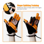 Automatic Hand Trainer Gloves for Rehabilitation and Finger Strength | Adjustable Rehab System for Home