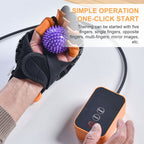 Automatic Hand Trainer Gloves for Rehabilitation and Finger Strength | Adjustable Rehab System for Home