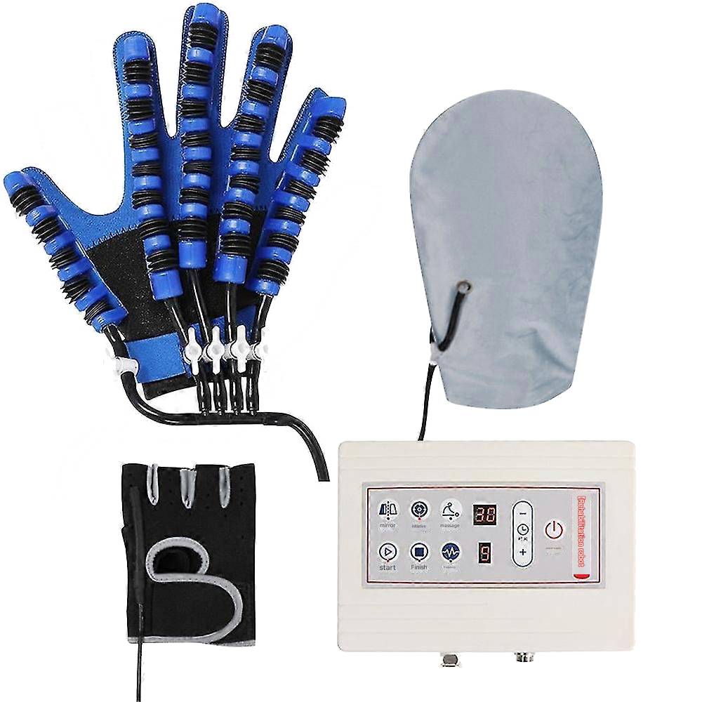 Automatic Hand Trainer Gloves for Rehabilitation and Finger Strength | Adjustable Rehab System for Home