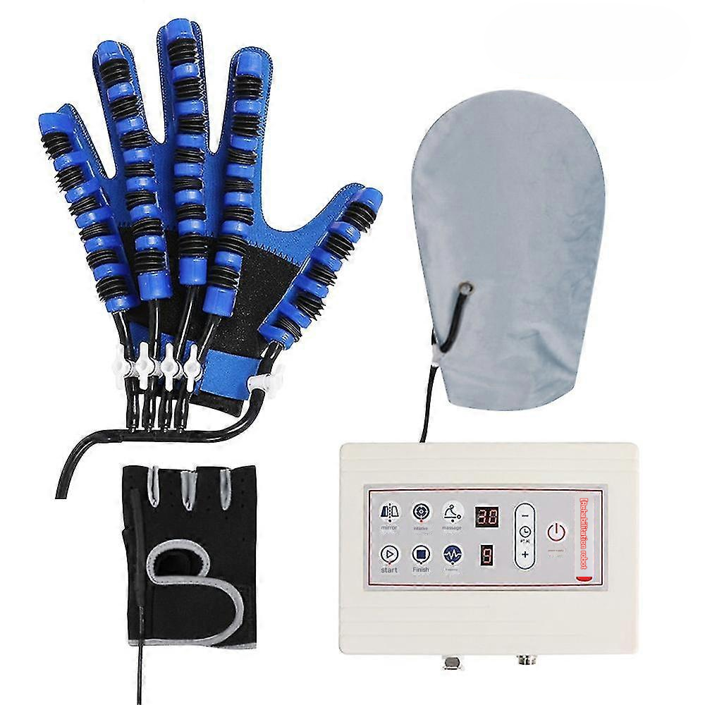 Automatic Hand Trainer Gloves for Rehabilitation and Finger Strength | Adjustable Rehab System for Home