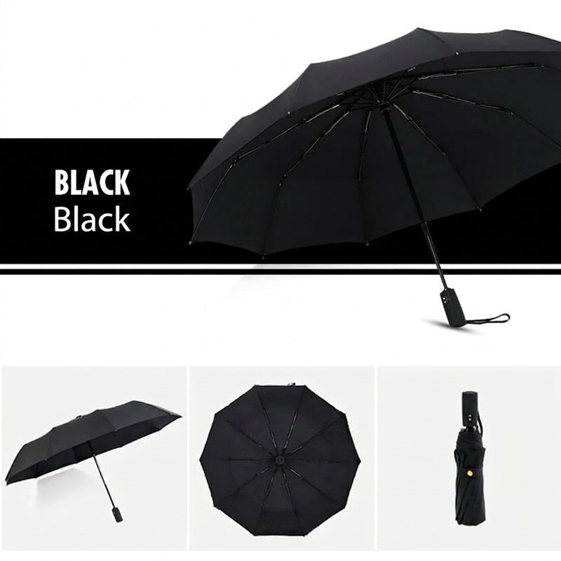Automatic Storm Umbrella with Reverse Fold