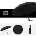 Automatic Storm Umbrella with Reverse Fold