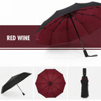 Automatic Storm Umbrella with Reverse Fold