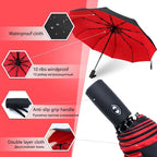 Automatic Storm Umbrella with Reverse Fold