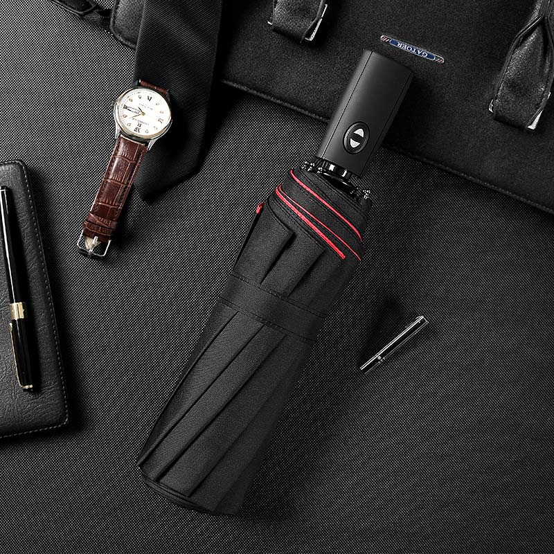 Automatic Storm Umbrella with Reverse Fold