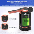 Automatic Water Bottle Pump – Rechargeable One-Touch Dispenser for 5-Gallon Jugs, Hygienic & Portable