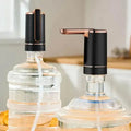 Automatic Water Bottle Pump – Rechargeable One-Touch Dispenser for 5-Gallon Jugs, Hygienic & Portable