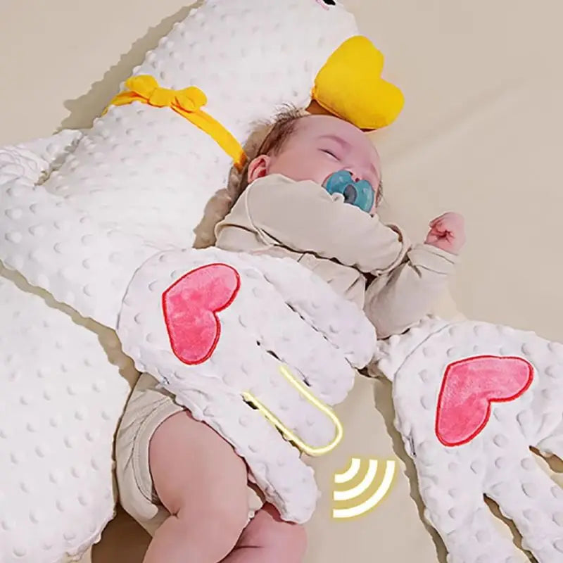 Baby Soothing Goose Plush Sleep Aid Pillow