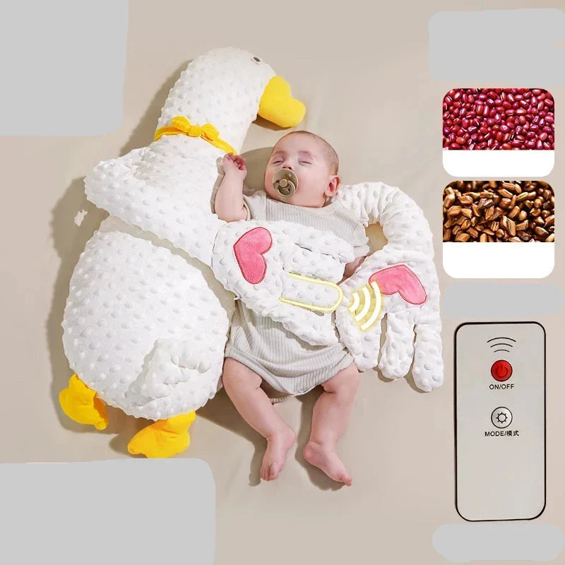 Baby Soothing Goose Plush Sleep Aid Pillow