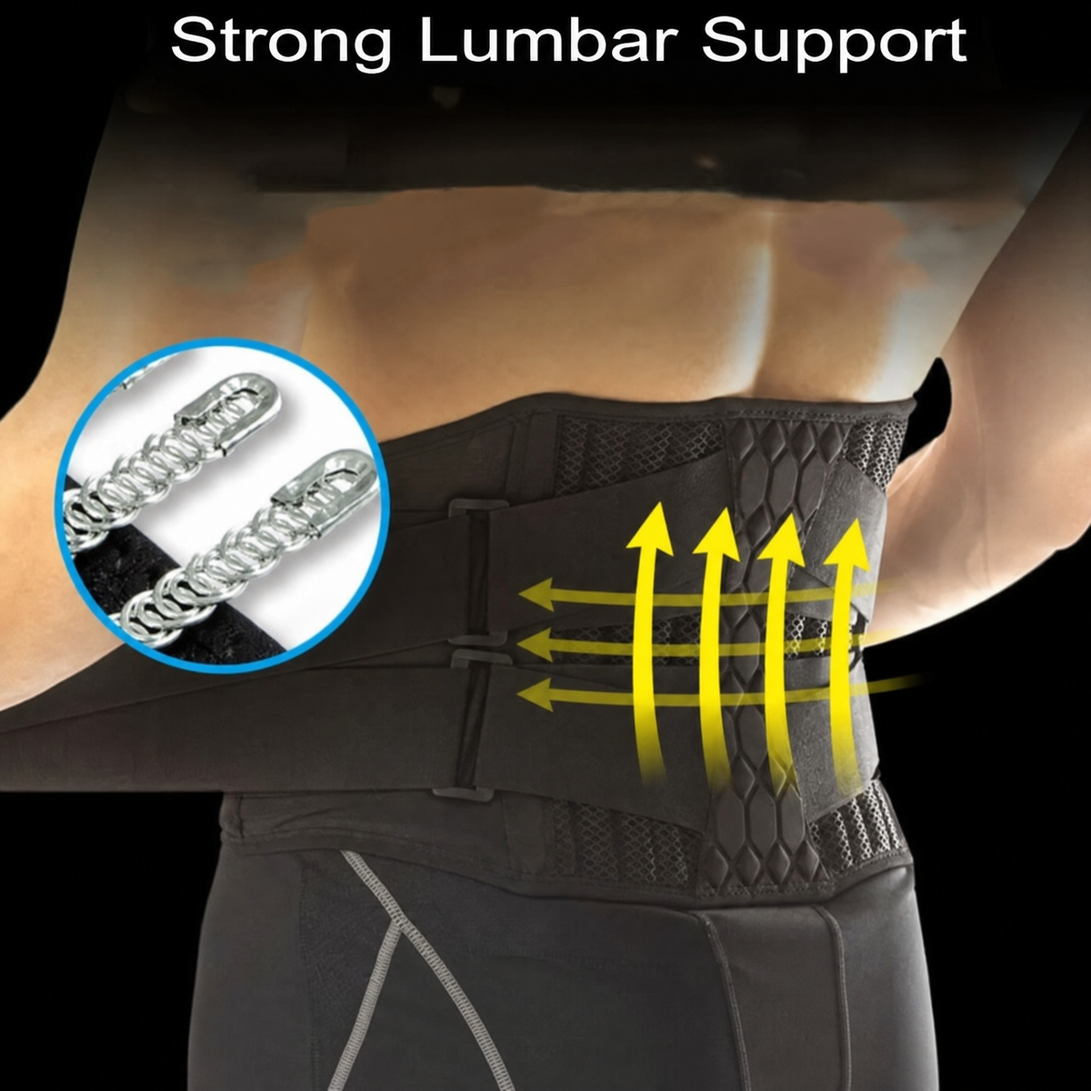 Back Support Belt for Lower Back Pain Relief