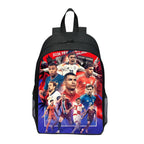 Backpack with Striking Sports Motif