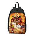 Backpack with Striking Sports Motif