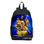 Backpack with Striking Sports Motif