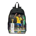 Backpack with Striking Sports Motif