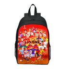 Backpack with Striking Sports Motif