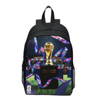 Backpack with Striking Sports Motif
