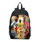 Backpack with Striking Sports Motif