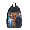 Backpack with Striking Sports Motif