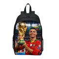 Backpack with Striking Sports Motif