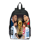 Backpack with Striking Sports Motif