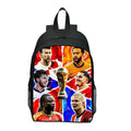 Backpack with Striking Sports Motif