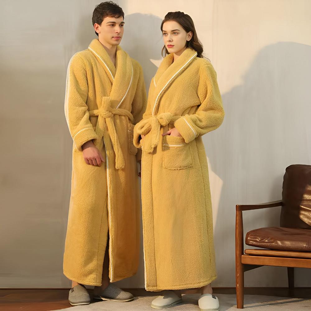Bathrobe with Belt and Pockets
