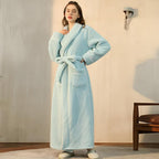 Bathrobe with Belt and Pockets